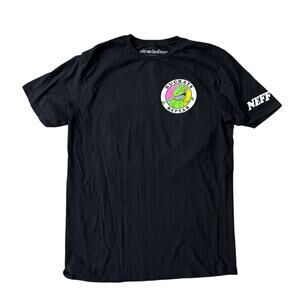Nickelodeon Rugrats Reptar Neff Black Graphic Tee - Size M